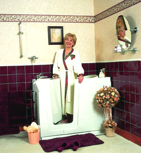 classic walk in bath