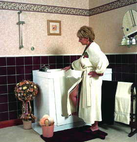 classic walk in bath