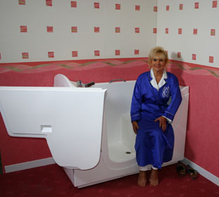 universal walk in bath